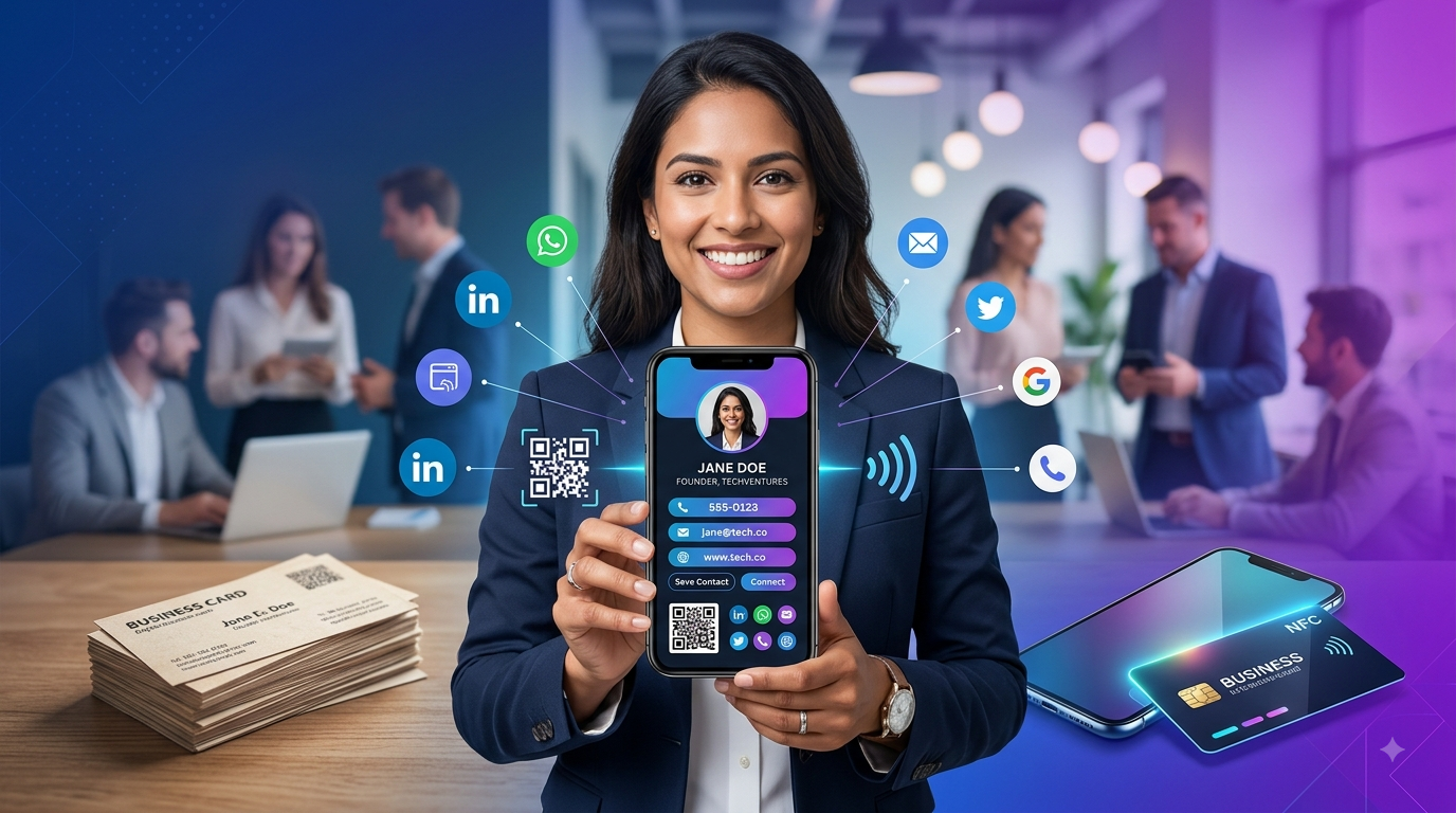 What Is a Digital Business Card? A Complete Guide for Businesses and Professionals